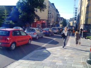 Am ärgsten war aber zweifellos, dass man die Dametzstraße die falsche Richtung entlangfahren durfte